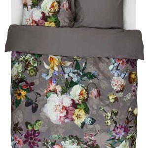 Twijfelaar Essenza Fleur taupe Dekbedovertrek