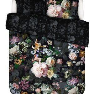 Twijfelaar Essenza Fleur Festive Blooming black dekbedovertrek