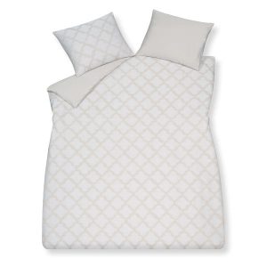 Twijfelaar Vandyck Purity Napoli cream tan dekbedovertrek