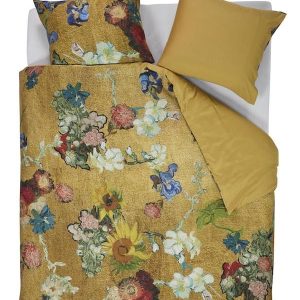 Twijfelaar Beddinghouse x Van Gogh Museum Partout des Fleurs dekbedovertrek Gold