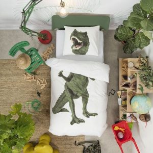 Twijfelaar Snurk Dino Dekbedovertrek