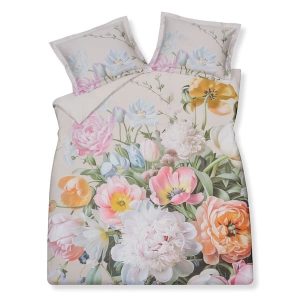Twijfelaar Vandyck Fleur Festive cream tan dekbedovertrek