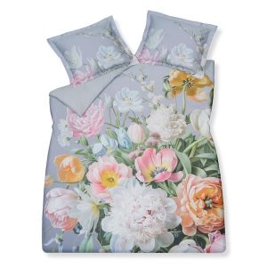 Twijfelaar Vandyck Fleur Festive lavender blue dekbedovertrek