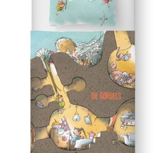 Twijfelaar Kayori Gorgelholletjes Dekbedovertrek