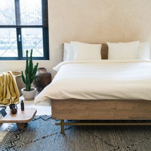 Twijfelaar Kayori Shizu Dekbedovertrek Offwhite perkal