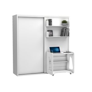 Eenpersoons opklapbed Studio 90 x 190 cm - Koudschuim matras HR60 - tot 120 KG