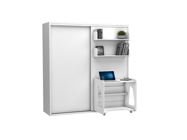 Eenpersoons opklapbed Studio 90 x 190 cm - Koudschuim matras HR60 - tot 120 KG