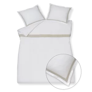 Twijfelaar Vandyck Purity Capri white dekbedovertrek