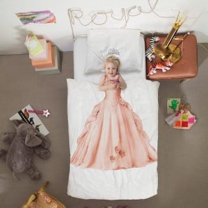 Twijfelaar Snurk Princess Pink Dekbedovertrek