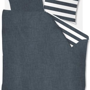 Twijfelaar Rivièra Maison Lindy Lines Dekbedovertrek Navy