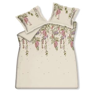 Twijfelaar Vandyck Rose Acacia cream tan dekbedovertrek