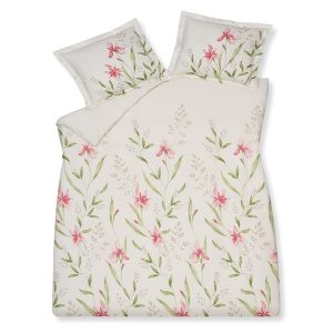 Twijfelaar Vandyck Serene Flower offwhite dekbedovertrek