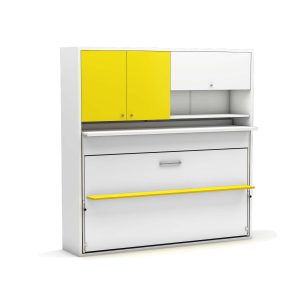 Eenpersoons opklapbed Nitro 90 x 190 cm - Koudschuim matras HR60 - tot 120 KG