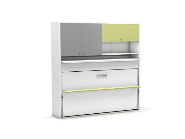 Eenpersoons opklapbed Nitro 90 x 190 cm - Koudschuim matras HR60 - tot 120 KG
