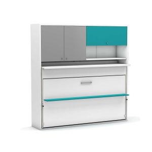 Eenpersoons opklapbed Nitro 90 x 190 cm - Koudschuim matras HR60 - tot 120 KG