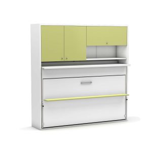 Eenpersoons opklapbed Nitro 90 x 190 cm - Koudschuim matras HR60 - tot 120 KG