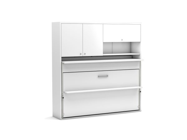 Eenpersoons opklapbed Nitro 90 x 190 cm - Koudschuim matras HR60 - tot 120 KG