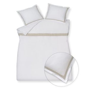 Twijfelaar Vandyck Purity Capri white dekbedovertrek