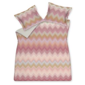 Twijfelaar Vandyck Ziggy pink dekbedovertrek