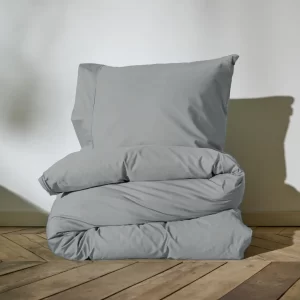 Twijfelaar Auping Pearl Grey Satin Dekbedovertrek