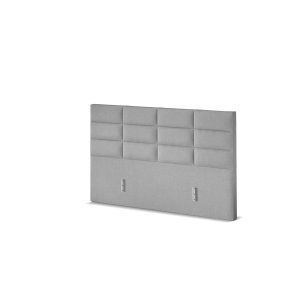 OP=OP Hoofdbord Twelve - Afmeting 140x120x10 - Stof Grijs