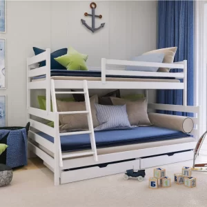 Stapelbed met Lade Faas - 3-persoons