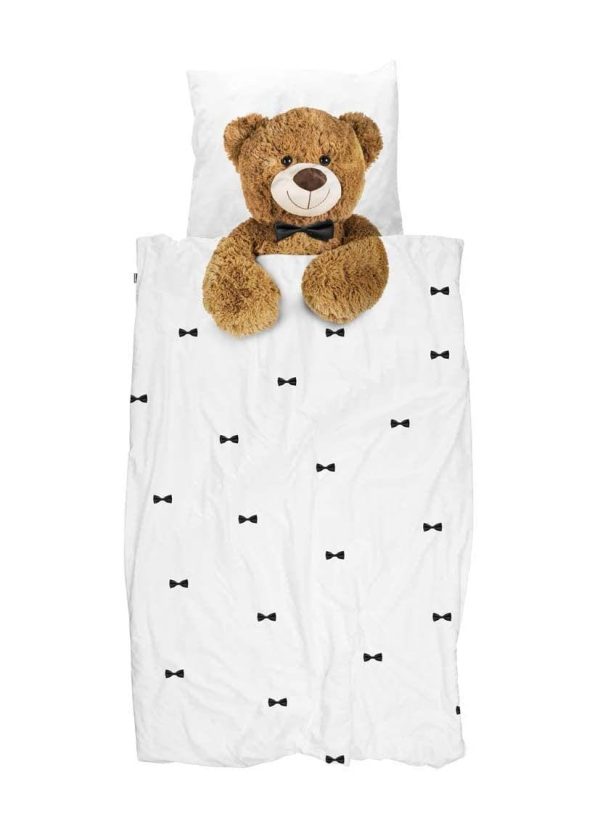 Twijfelaar Snurk Teddy dekbedovertrek