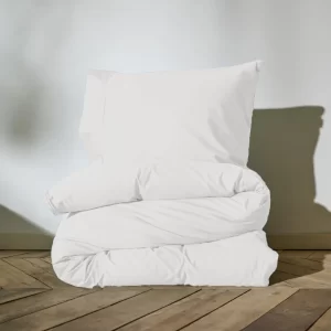 Twijfelaar Auping Clear white Satin Dekbedovertrek