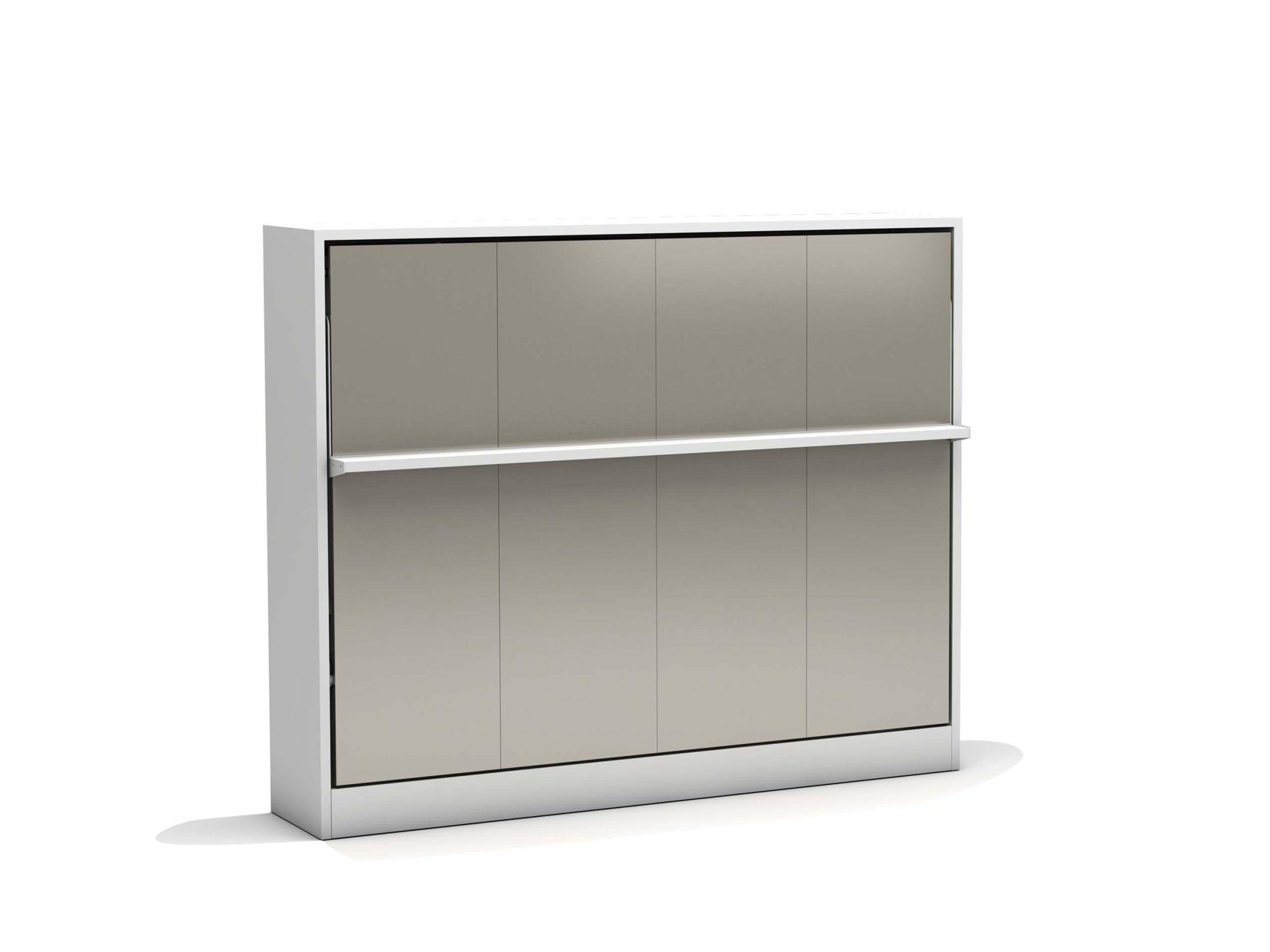 Tweepersoons Opklapbed 150x200cm - Couple - taupe - Koudschuim tot 120 KG