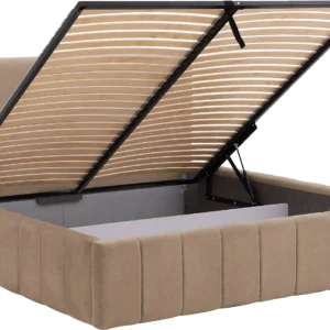 Goossens Bedframe Carte, 160 x 200 cm met storage, met 2x lattenbodem