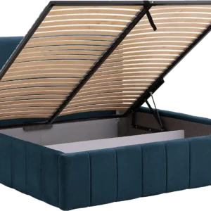 Goossens Bedframe Carte, 160 x 200 cm met storage, met 2x lattenbodem