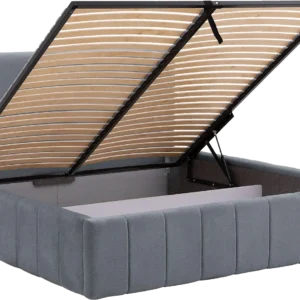 Goossens Bedframe Carte, 160 x 200 cm met storage, met 2x lattenbodem