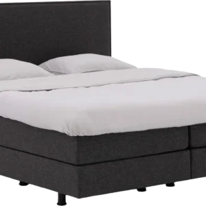Goossens Boxspring Compleet Firenze Compleet, Vlak 140 x 200 cm box (=2x70cmx200cm) 2x matras gestoffeerd pocketv. 2x hoes, 1x topper joy deluxe
