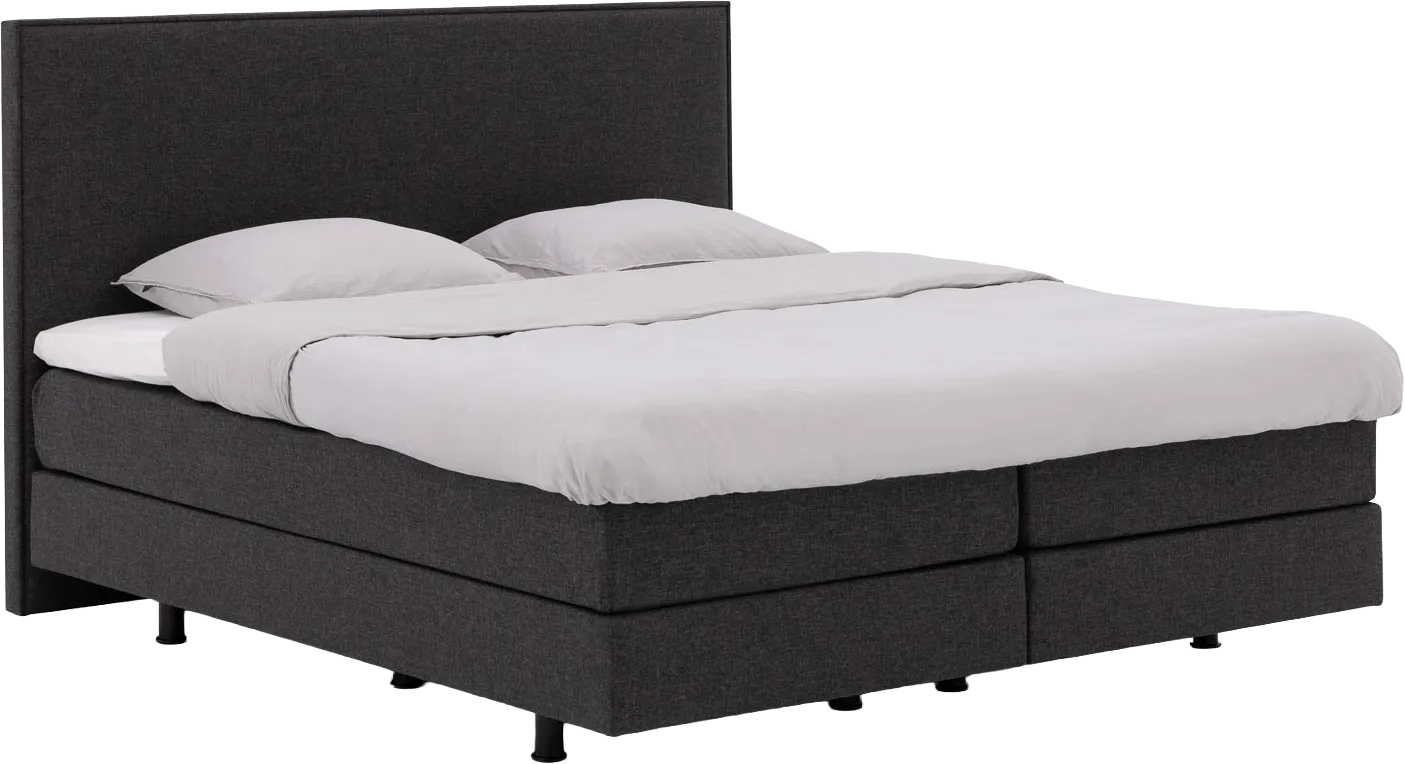 Goossens Boxspring Compleet Firenze Compleet, Vlak 140 x 200 cm box (=2x70cmx200cm) 2x matras gestoffeerd pocketv. 2x hoes, 1x topper joy deluxe
