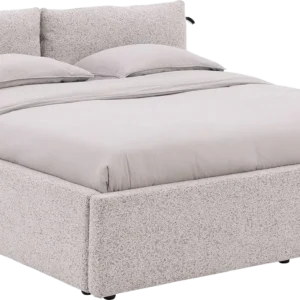 Goossens Bedframe Misty Storage, 140 x 200 cm met storage, met 2x lattenbodem