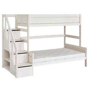 Lifetime stapelbed family 90-120 met trapkast