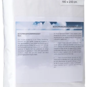 Goossens Boxspringbeschermingsset Bbs Infinity 7 Cm, (molton + hoeslaken) 140 x 200 cm katoen