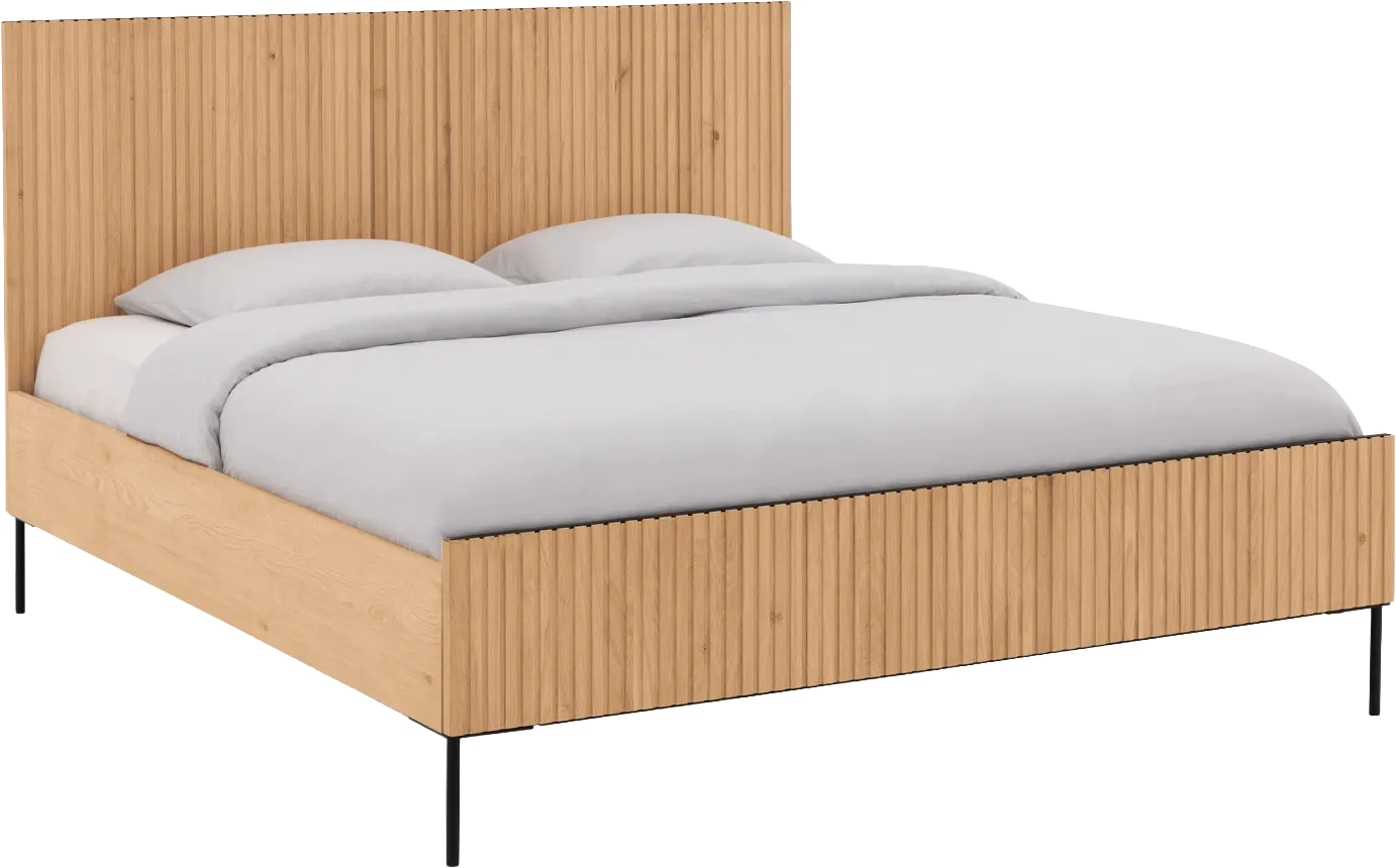Goossens Bedframe Capelli, 200 x 210 cm