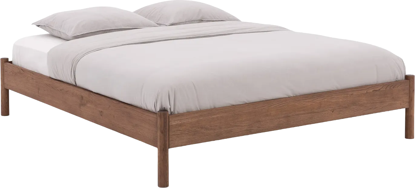 Goossens Bedframe Roll, Bedframe 160 x 210 cm zonder hoofdbord