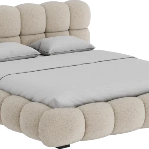 Goossens Gestoffeerd Bedframe Cloud, 140 x 220 cm