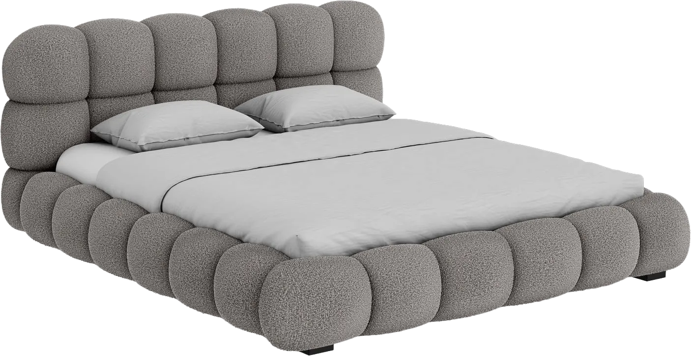 Goossens Gestoffeerd Bedframe Cloud, 160 x 220 cm