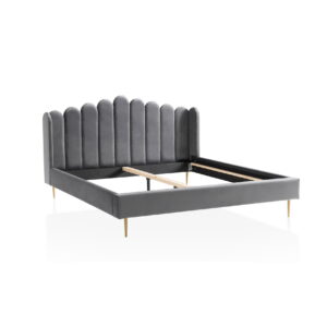 Bed Kendall Grijs 140x200cm