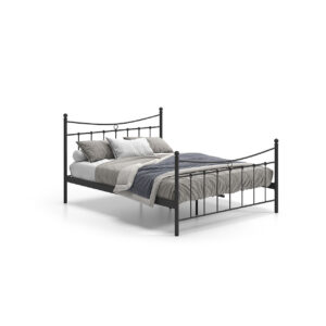 Bed Molly Zwart 160x200cm