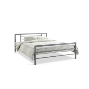 Bed Patrick Grijs 160x200cm