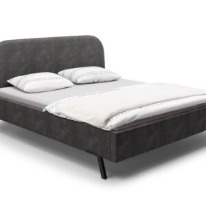 Bed Aalst | 120 x 200 cm | Adore 401, antraciet
