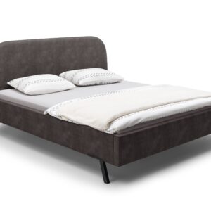Bed Aalst | 120 x 200 cm | Adore 375, donkergrijs