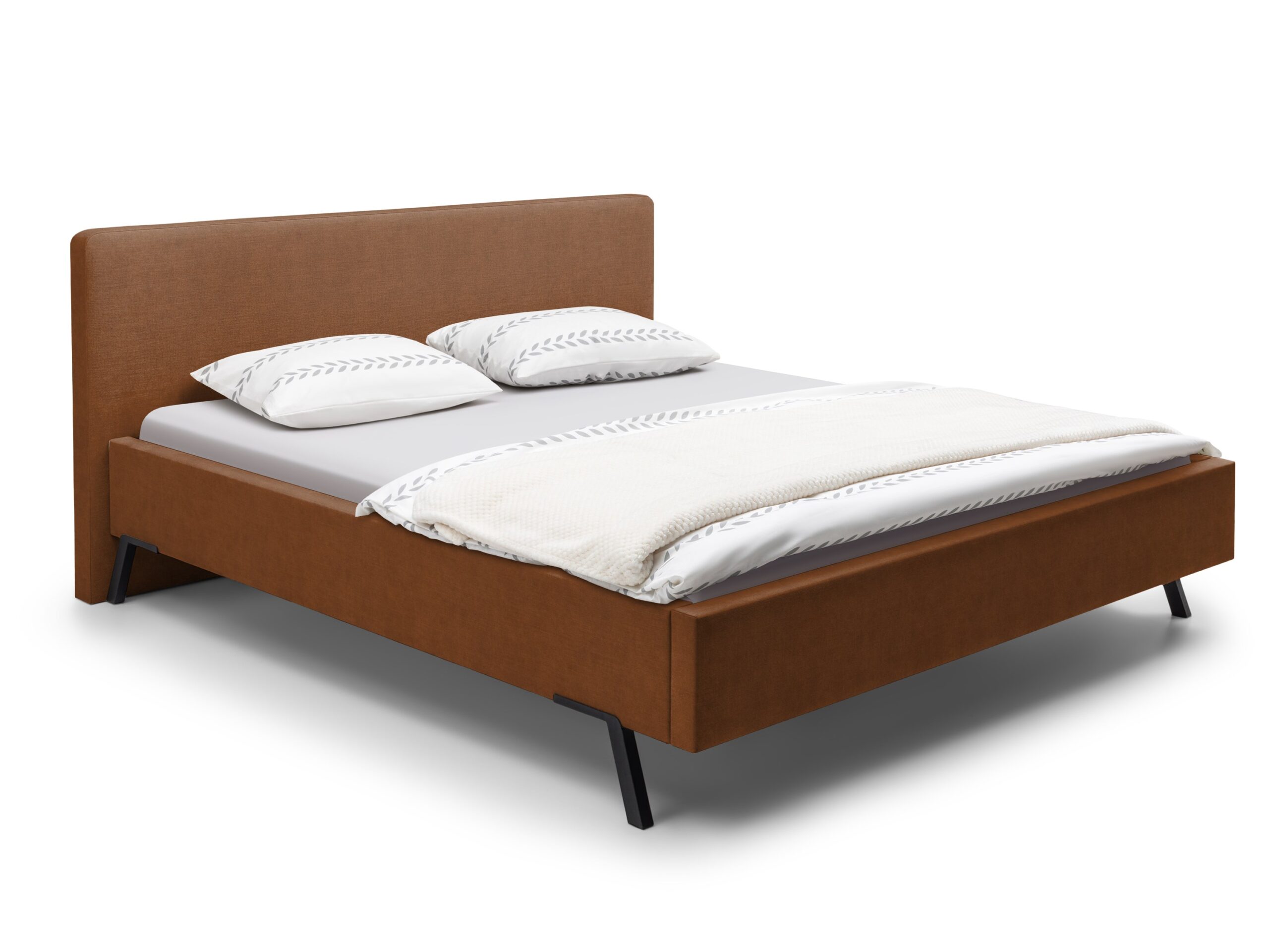 Bed Antwerpen | 160 x 210 cm | Magnum 689, cognac