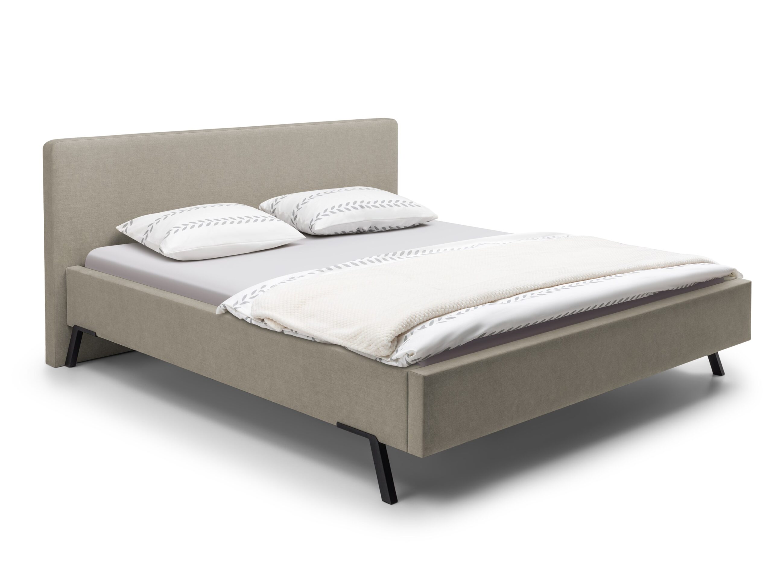 Bed Antwerpen | 120 x 200 cm | Magnum 682, lichtgrijs