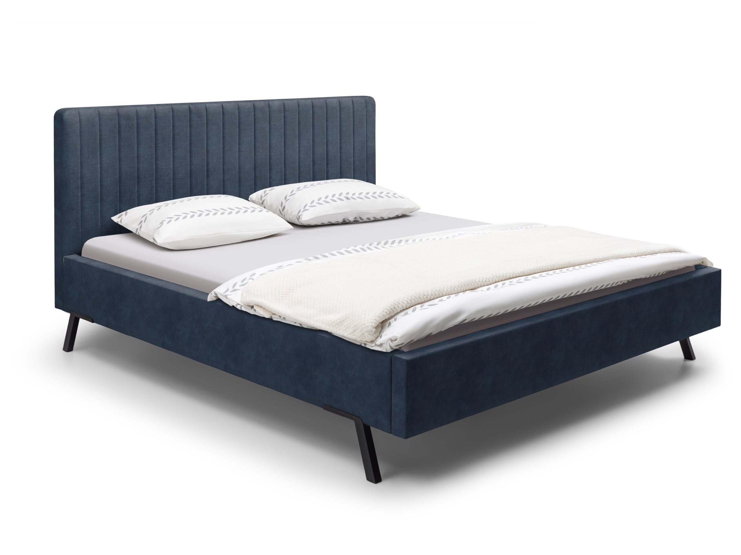 Bed Ardenne | 120 x 200 cm | Adore 478, donker blauw