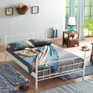 Bed Bern | 140 x 220 cm | Wit
